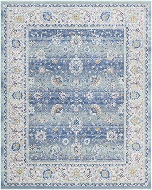 French Blue 7' 10 x 10' Whitney Rectangle Area Rug
