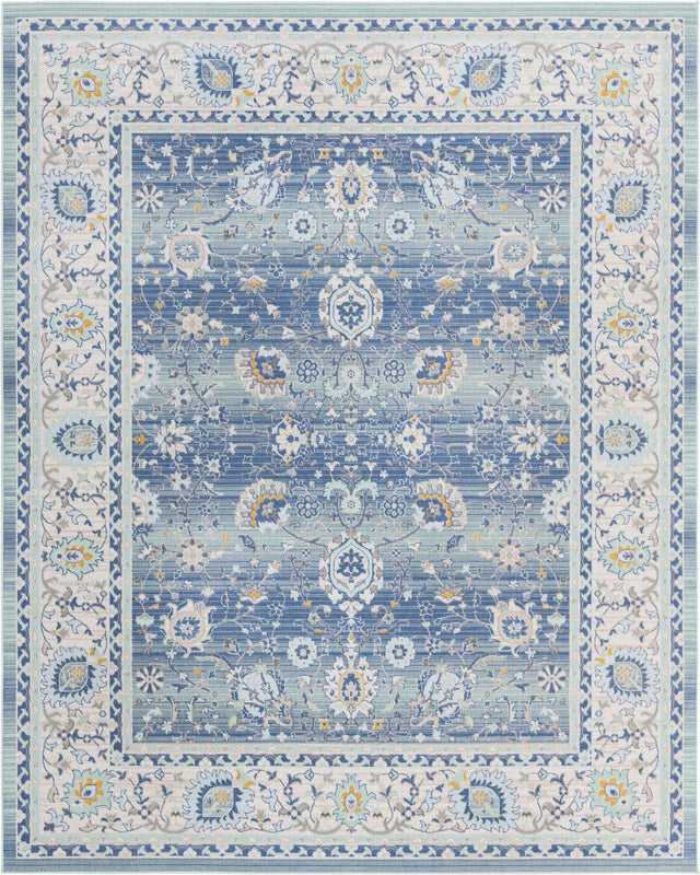 French Blue 7' 10 x 10' Whitney Rectangle Area Rug