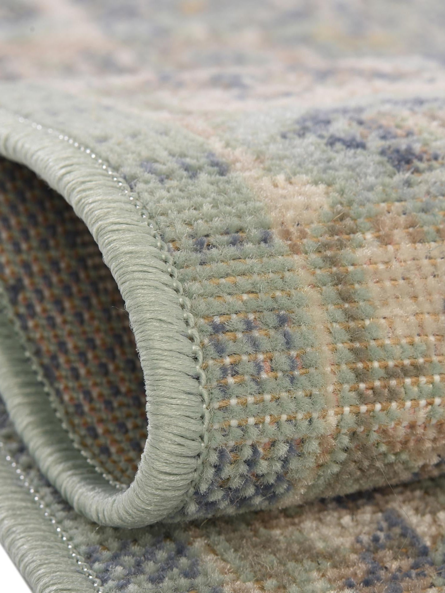 French Blue 5' x 8' Whitney Oval Area Rug