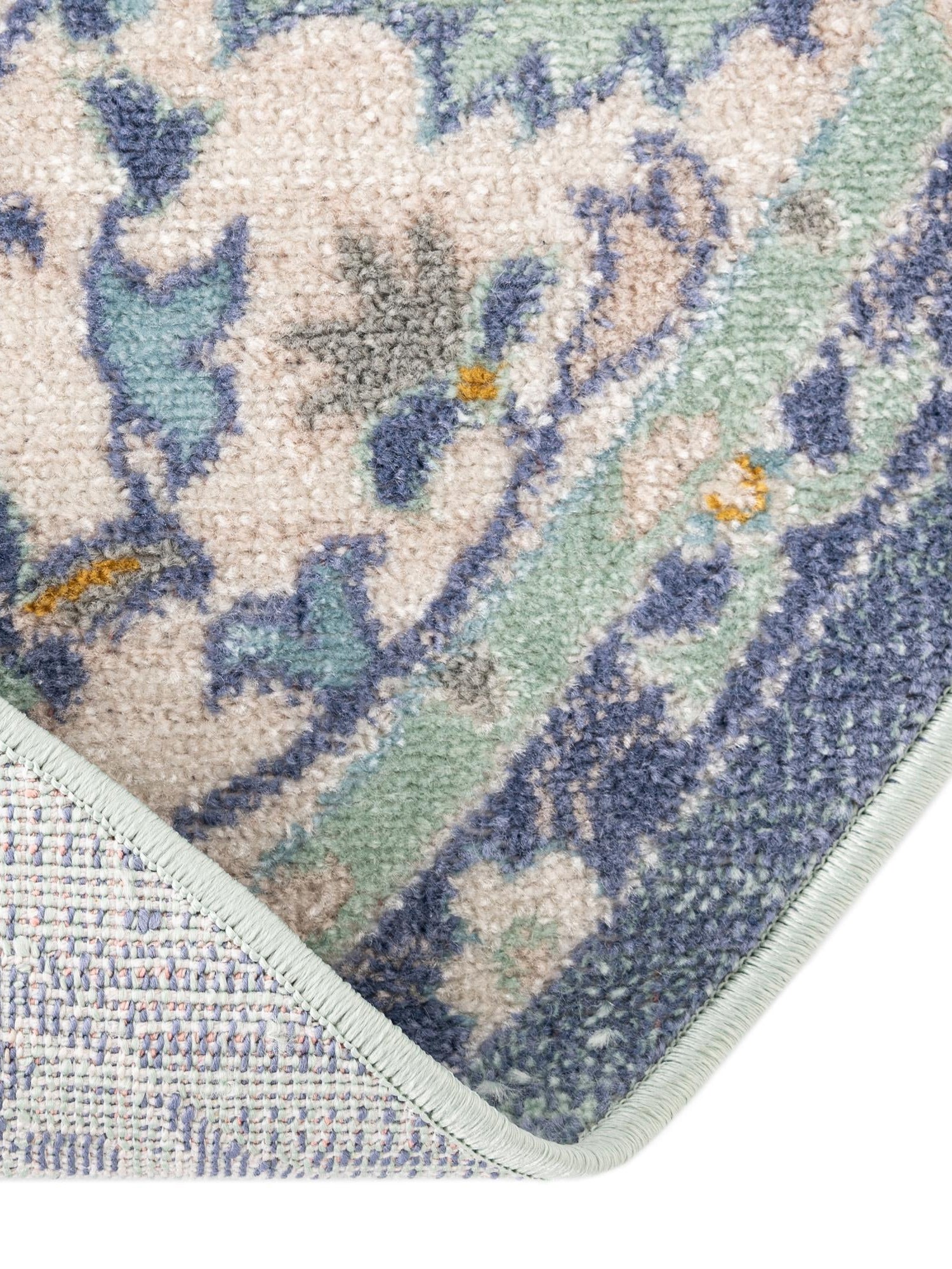 French Blue 5' x 8' Whitney Oval Area Rug