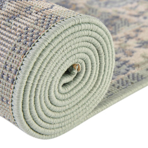 French Blue 2' x 6' Whitney Runner Area Rug