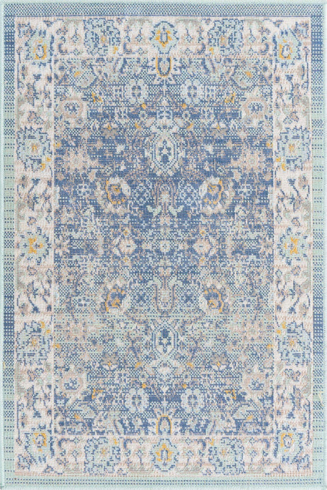French Blue 2' 2 x 3' Whitney Rectangle Area Rug