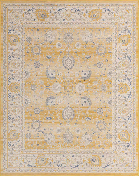 Tuscan Yellow 10' x 14' 1 Whitney Rectangle Area Rug