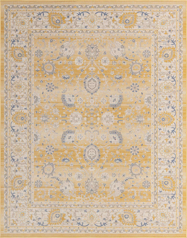 Tuscan Yellow 10' x 14' 1 Whitney Rectangle Area Rug