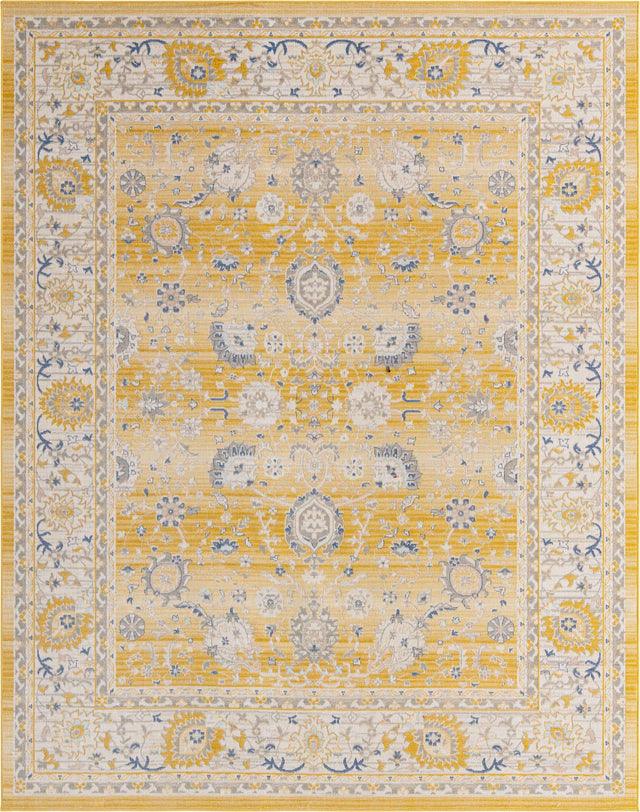 Tuscan Yellow 7' 10 x 10' Whitney Rectangle Area Rug