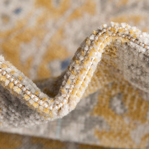 Tuscan Yellow 3' x 5' 3 Whitney Oval Rug