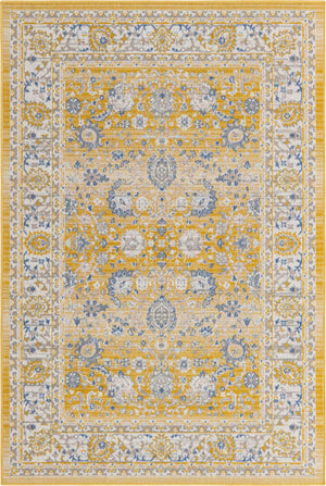 Tuscan Yellow 4' 1 x 6' 1 Whitney Rectangle Area Rug