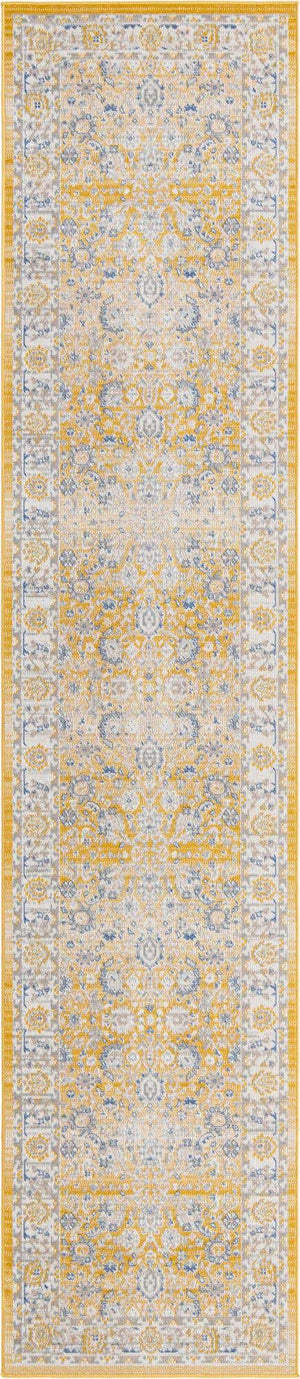 Tuscan Yellow 2' 7 x 12' Whitney Runner Area Rug