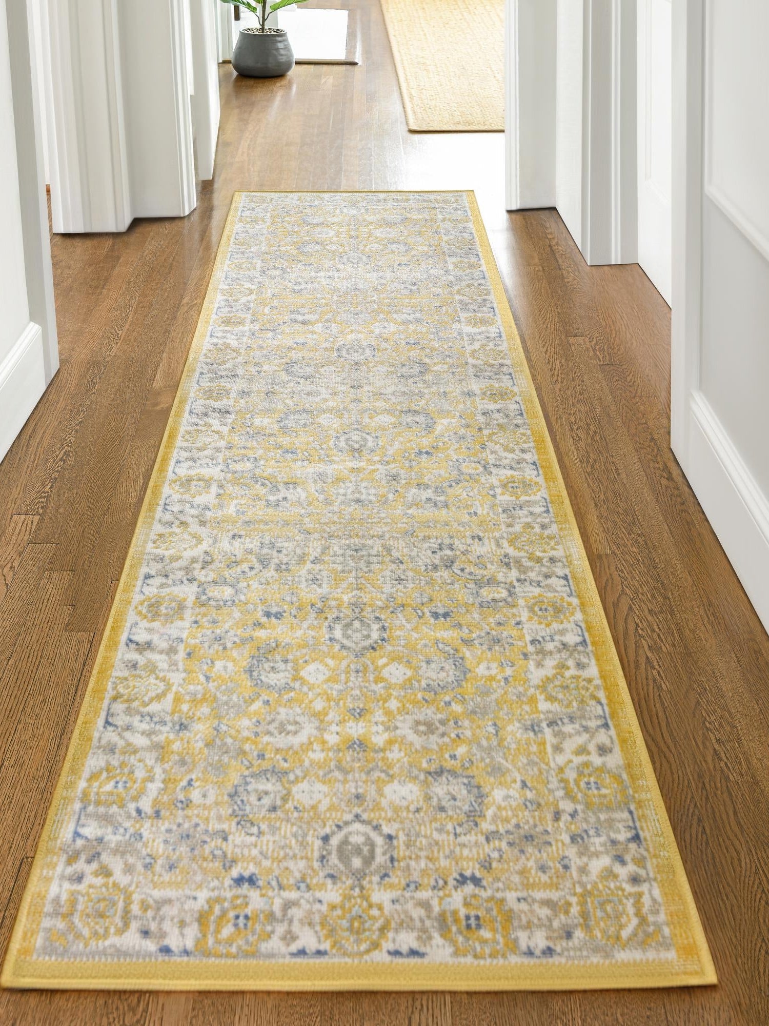 Tuscan Yellow 2' x 6' Whitney Runner Area Rug