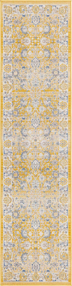 Tuscan Yellow 2' x 8' Whitney Runner Area Rug