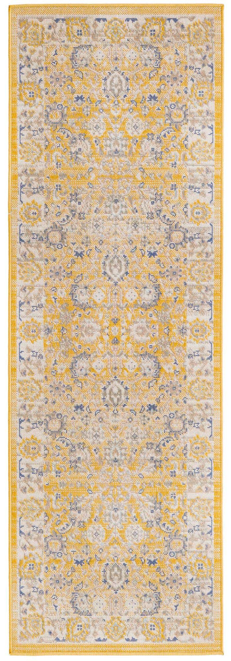 Tuscan Yellow 2' x 6' Whitney Runner Area Rug