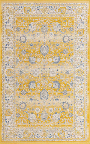 Tuscan Yellow 1' 4 x 1' 4 Whitney Sample Area Rug