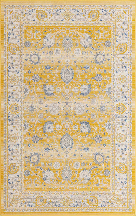 Tuscan Yellow 1' 4 x 1' 4 Whitney Sample Area Rug