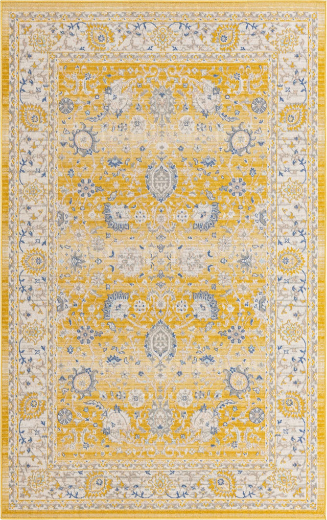 Tuscan Yellow 1' 4 x 1' 4 Whitney Sample Area Rug