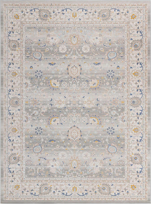 Cloud Gray 9' x 12' Whitney Rectangle Area Rug
