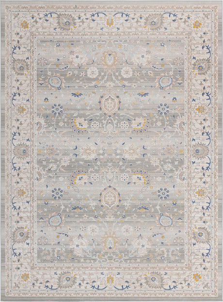 Cloud Gray 9' x 12' Whitney Rectangle Area Rug