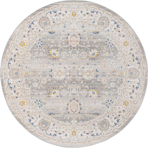 Cloud Gray 7' 1 x 7' 1 Whitney Round Area Rug