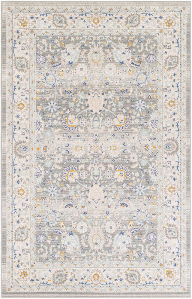 Cloud Gray 5' x 8' Whitney Rectangle Area Rug