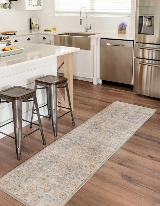 Cloud Gray 2' x 8' Whitney Runner Area Rug