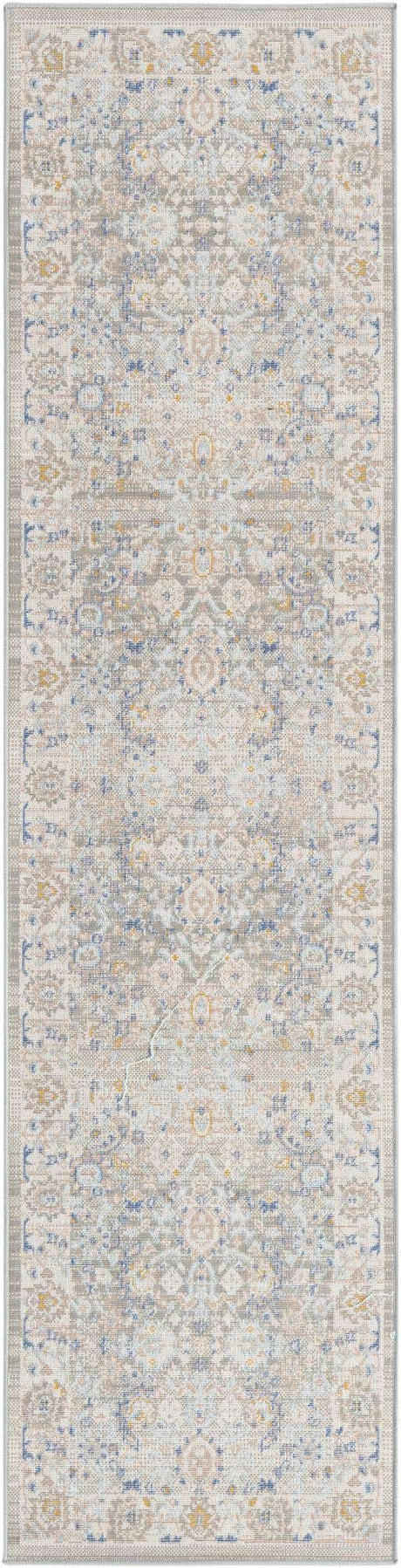 Cloud Gray 2' x 8' Whitney Runner Area Rug