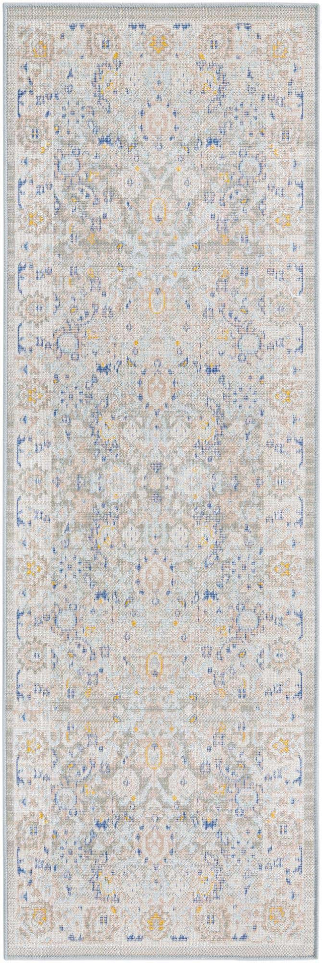 Cloud Gray 2' x 6' Whitney Runner Area Rug