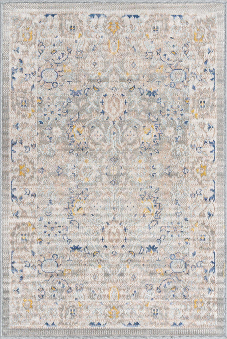 Cloud Gray 2' 2 x 3' Whitney Rectangle Area Rug