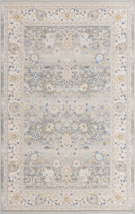 Cloud Gray 1' 4 x 1' 4 Whitney Sample Area Rug