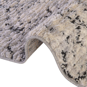 Ivory 5' x 5' Tucson Round Area Rug 100% Polyester Unique Modern Carpet for Dining Rooms, Living Room, Bedrooms, Office Space for Sale at Rug Engine