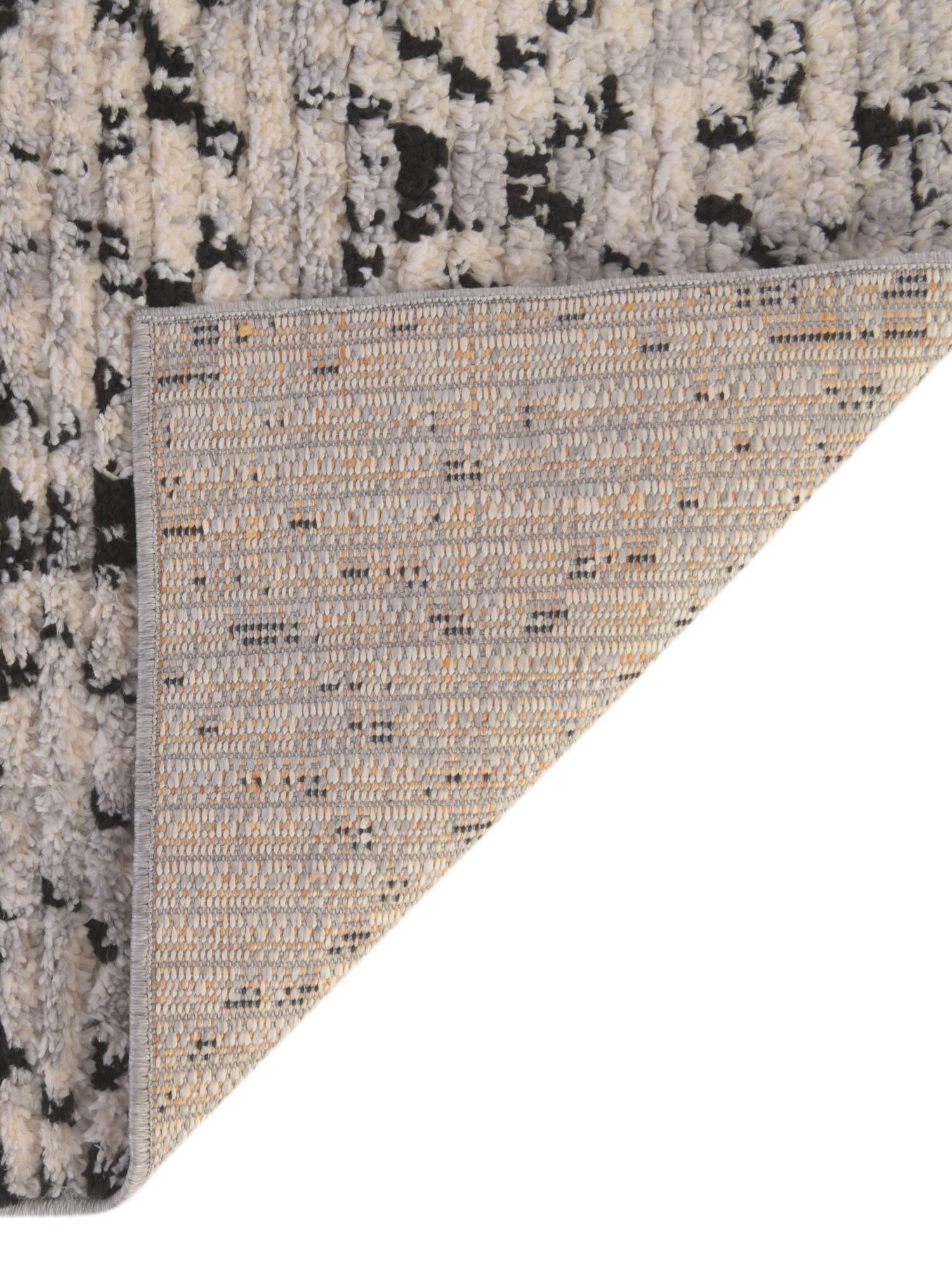 Ivory 8' x 8' Tucson Square Area Rug 100% Polyester Unique Modern Carpet for Dining Rooms, Living Room, Bedrooms, Office Space for Sale at Rug Engine