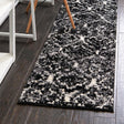 Black 2' x 8' Tucson Runner Area Rug 100% Polyester Unique Modern Carpet for Dining Rooms, Living Room, Bedrooms, Office Space for Sale at Rug Engine