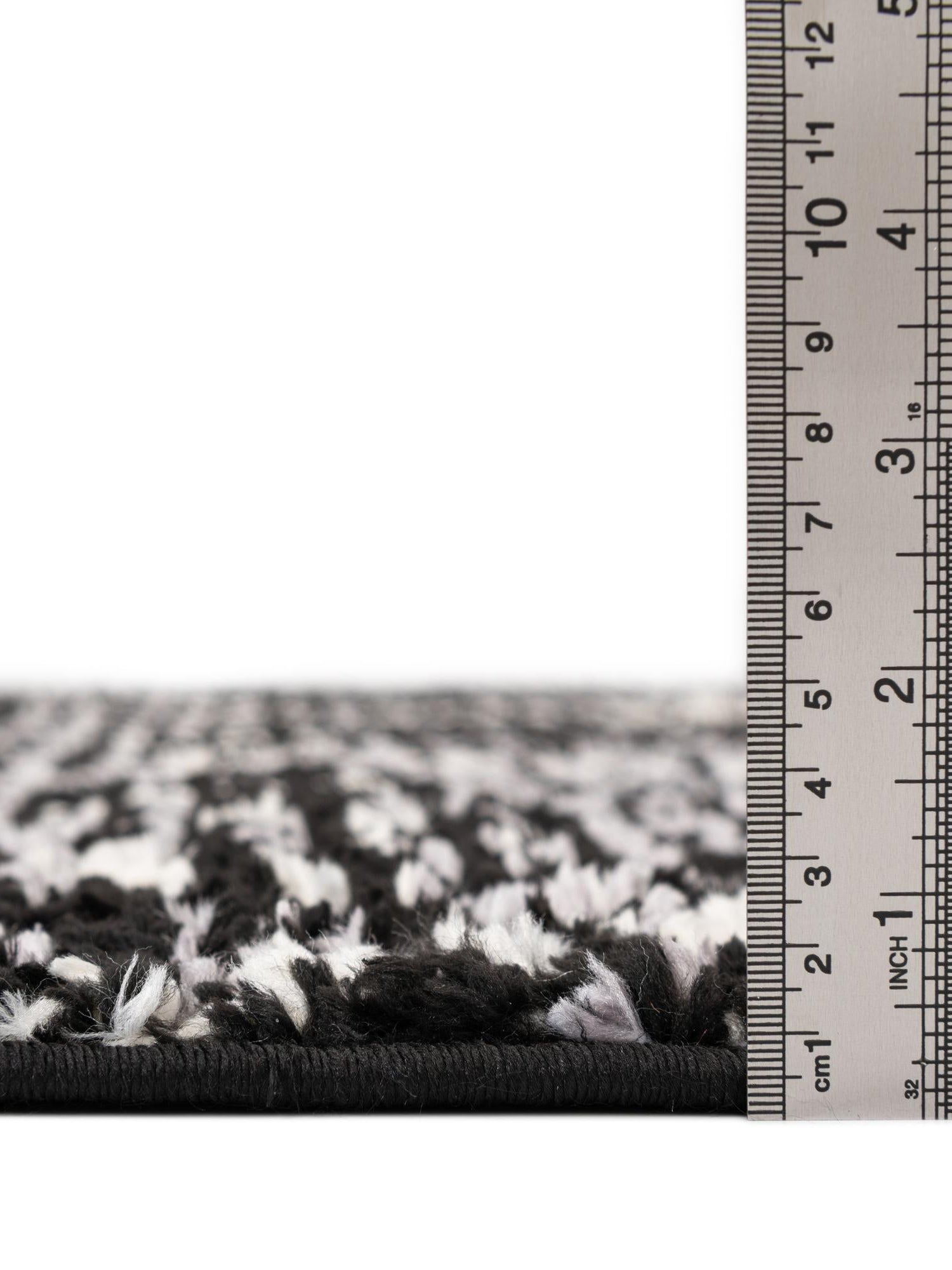 Black 2' x 8' Tucson Runner Area Rug 100% Polyester Unique Modern Carpet for Dining Rooms, Living Room, Bedrooms, Office Space for Sale at Rug Engine