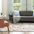 Multicolor 8' x 10' Tucson Rectangle Area Rug 100% Polyester Unique Modern Carpet for Dining Rooms, Living Room, Bedrooms, Office Space for Sale at Rug Engine