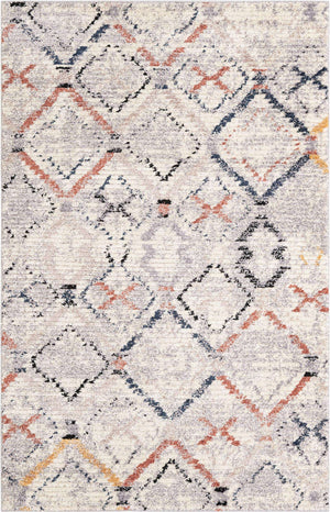 Multicolor 5' x 8' Tucson Rectangle Area Rug 100% Polyester Unique Modern Carpet for Dining Rooms, Living Room, Bedrooms, Office Space for Sale at Rug Engine