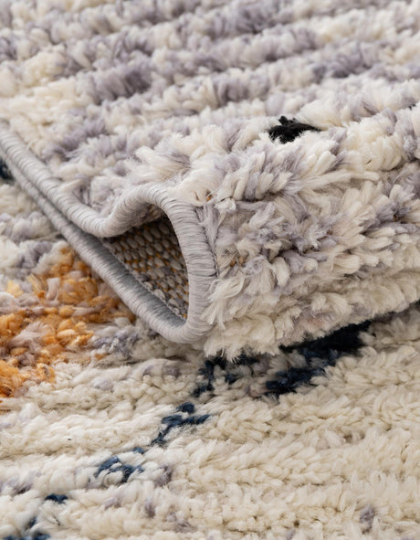 Multicolor 5' x 5' Tucson Round Area Rug 100% Polyester Unique Modern Carpet for Dining Rooms, Living Room, Bedrooms, Office Space for Sale at Rug Engine