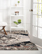 Gray 8' x 8' Tucson Square Area Rug 100% Polyester Unique Modern Carpet for Dining Rooms, Living Room, Bedrooms, Office Space for Sale at Rug Engine