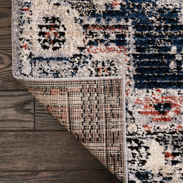 Gray 8' x 8' Tucson Square Area Rug 100% Polyester Unique Modern Carpet for Dining Rooms, Living Room, Bedrooms, Office Space for Sale at Rug Engine