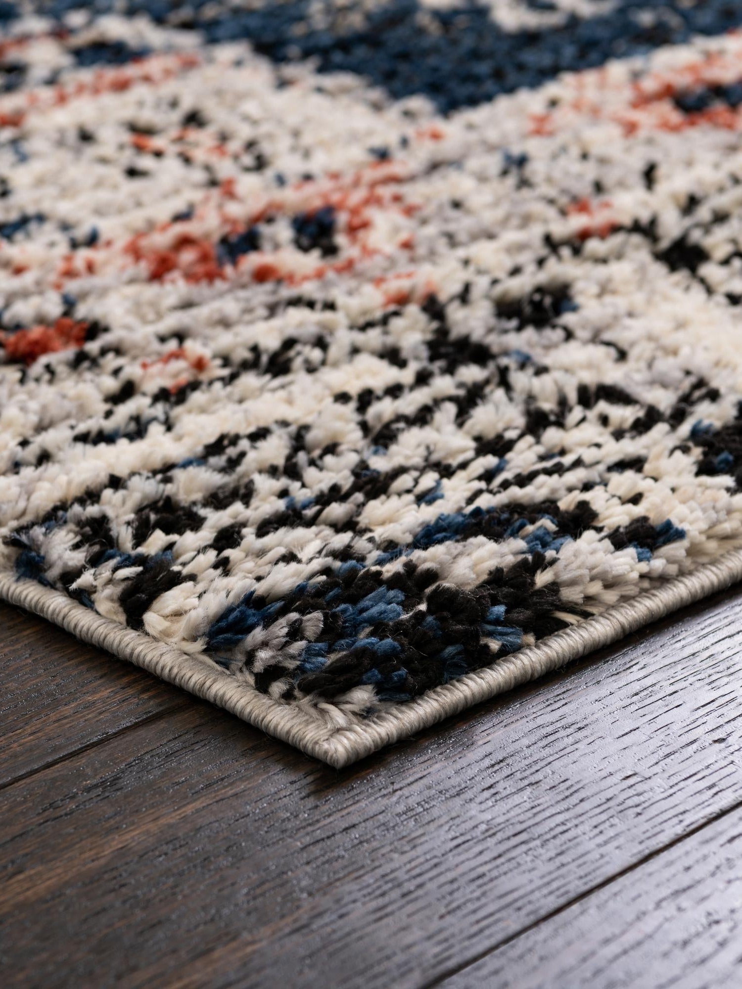 Gray 8' x 10' Tucson Rectangle Area Rug 100% Polyester Unique Modern Carpet for Dining Rooms, Living Room, Bedrooms, Office Space for Sale at Rug Engine