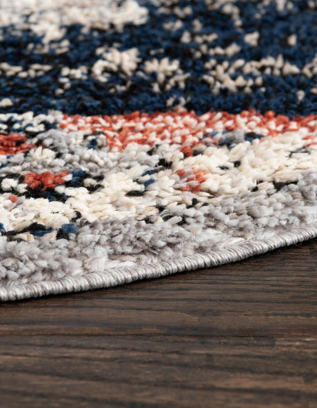 Gray 8' x 10' Tucson Oval Area Rug 100% Polyester Unique Modern Carpet for Dining Rooms, Living Room, Bedrooms, Office Space for Sale at Rug Engine