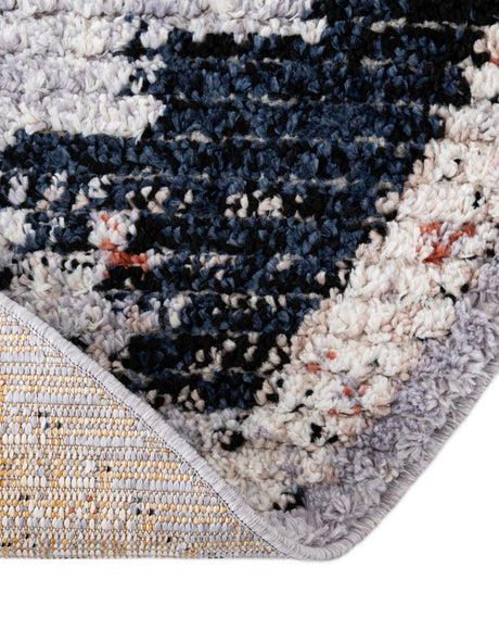 Gray 8' x 10' Tucson Oval Area Rug 100% Polyester Unique Modern Carpet for Dining Rooms, Living Room, Bedrooms, Office Space for Sale at Rug Engine