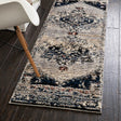 Gray 2' x 8' Tucson Runner Area Rug 100% Polyester Unique Modern Carpet for Dining Rooms, Living Room, Bedrooms, Office Space for Sale at Rug Engine