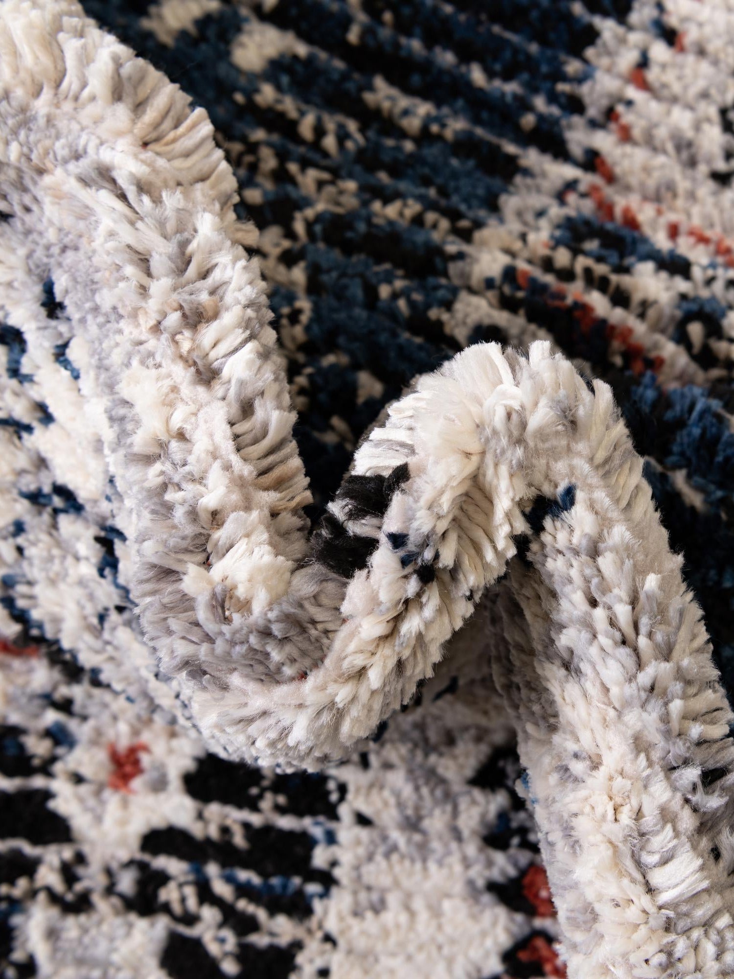 Gray 2' x 8' Tucson Runner Area Rug 100% Polyester Unique Modern Carpet for Dining Rooms, Living Room, Bedrooms, Office Space for Sale at Rug Engine