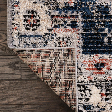 Gray 2' x 8' Tucson Runner Area Rug 100% Polyester Unique Modern Carpet for Dining Rooms, Living Room, Bedrooms, Office Space for Sale at Rug Engine