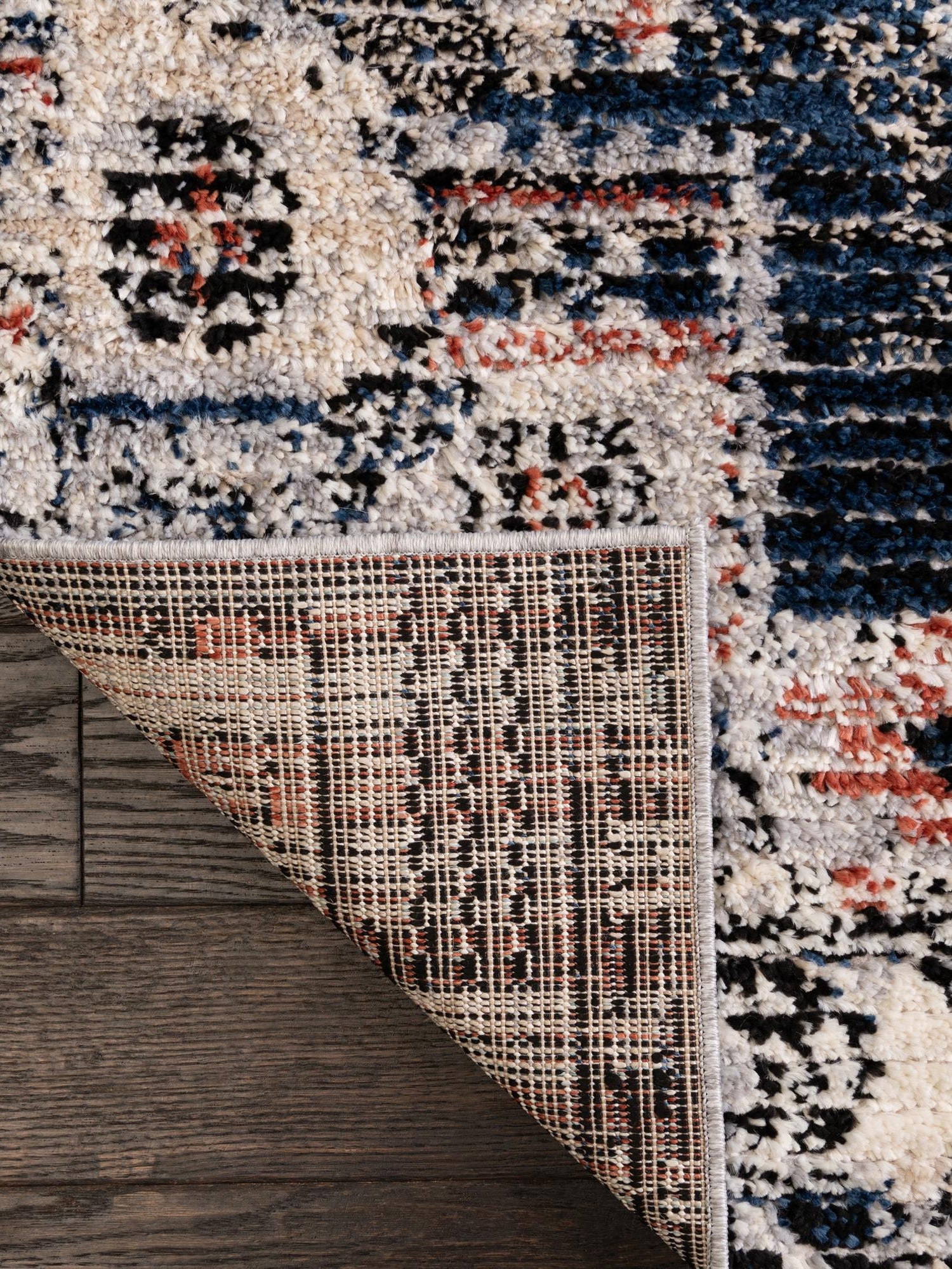 Gray 2' 7 x 12' Tucson Runner Area Rug 100% Polyester Unique Modern Carpet for Dining Rooms, Living Room, Bedrooms, Office Space for Sale at Rug Engine