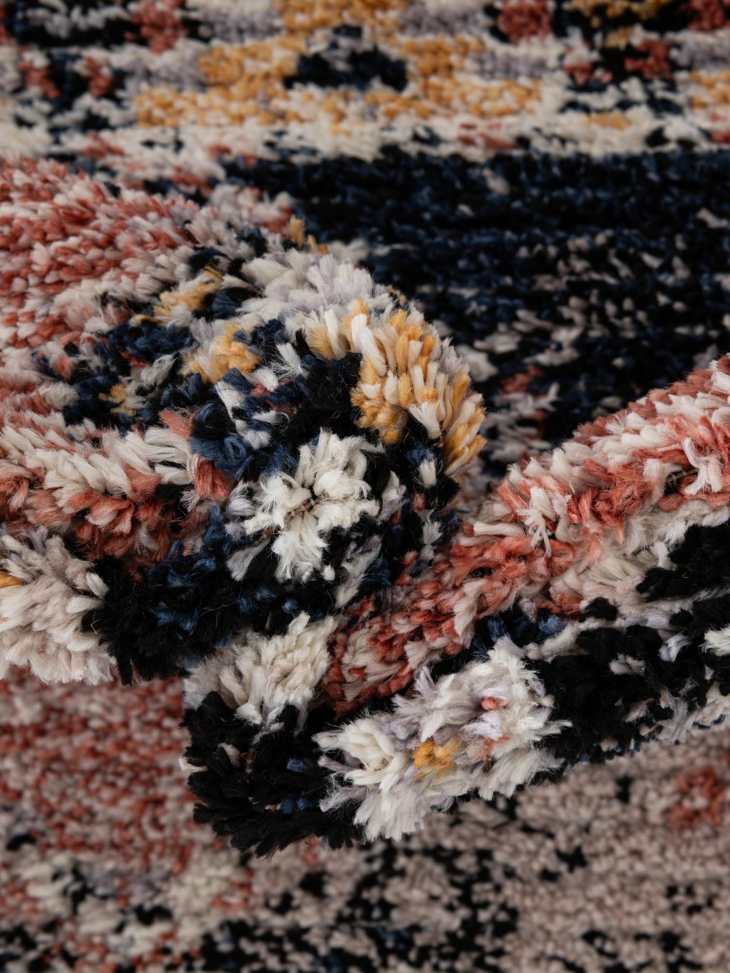 Rust Red 5' x 8' Tucson Rectangle Area Rug 100% Polyester Unique Modern Carpet for Dining Rooms, Living Room, Bedrooms, Office Space for Sale at Rug Engine