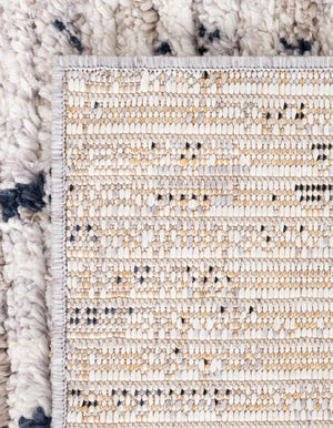 Ivory 4' x 4' Tucson Square Area Rug 100% Polyester Unique Modern Carpet for Dining Rooms, Living Room, Bedrooms, Office Space for Sale at Rug Engine