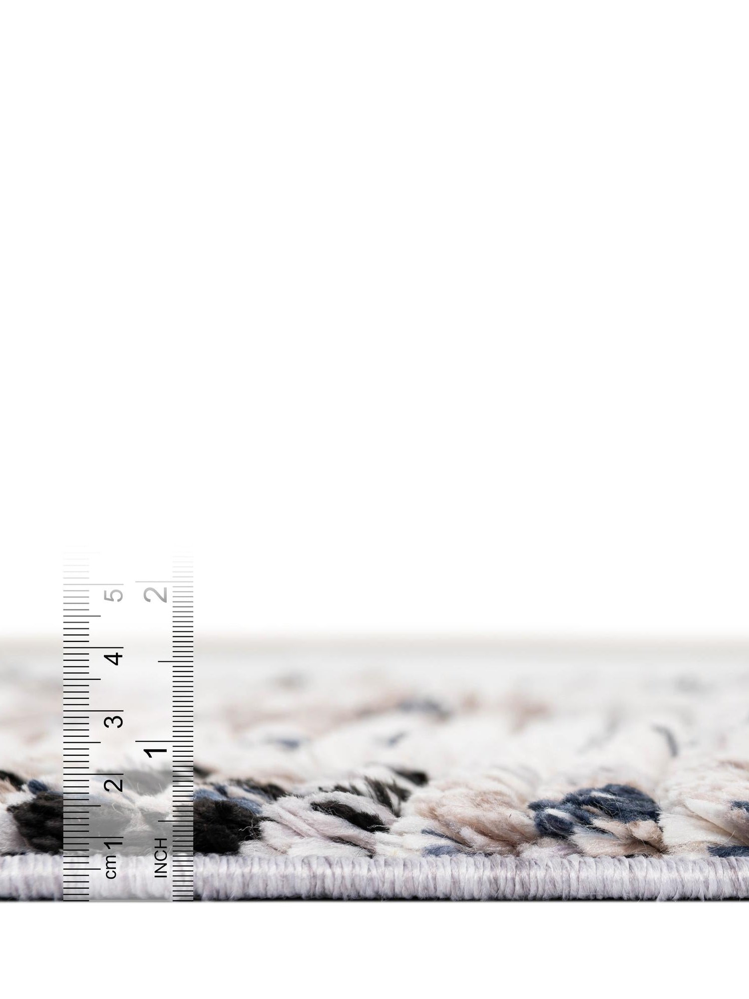 Ivory 5' x 8' Tucson Rectangle Area Rug 100% Polyester Unique Modern Carpet for Dining Rooms, Living Room, Bedrooms, Office Space for Sale at Rug Engine