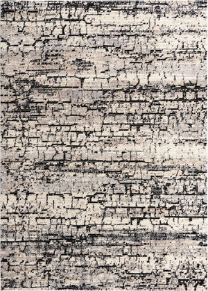 Gray 10' x 14' Tucson Rectangle Area Rug 100% Polyester Unique Modern Carpet for Dining Rooms, Living Room, Bedrooms, Office Space for Sale at Rug Engine