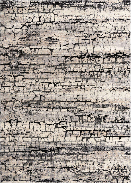 Gray 10' x 14' Tucson Rectangle Area Rug 100% Polyester Unique Modern Carpet for Dining Rooms, Living Room, Bedrooms, Office Space for Sale at Rug Engine