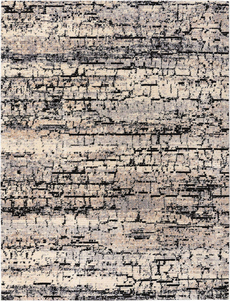 Gray 9' x 12' Tucson Rectangle Area Rug 100% Polyester Unique Modern Carpet for Dining Rooms, Living Room, Bedrooms, Office Space for Sale at Rug Engine