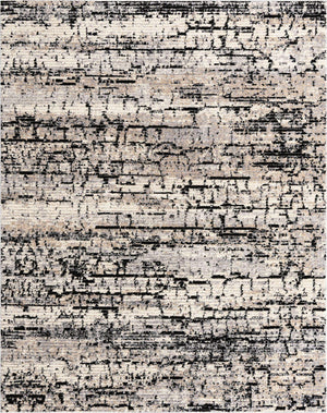 Gray 8' x 10' Tucson Rectangle Area Rug 100% Polyester Unique Modern Carpet for Dining Rooms, Living Room, Bedrooms, Office Space for Sale at Rug Engine